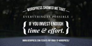 Blog Image for Road to WordPress 