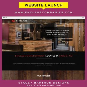 Website Launch for Enclave Companies